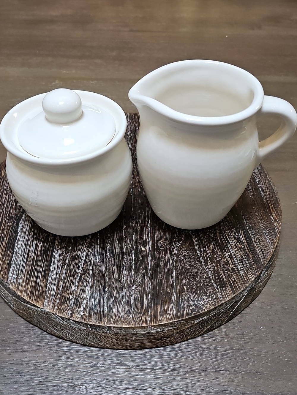 Pfalzgraff  Ceramic Sugar and Creamer Set
